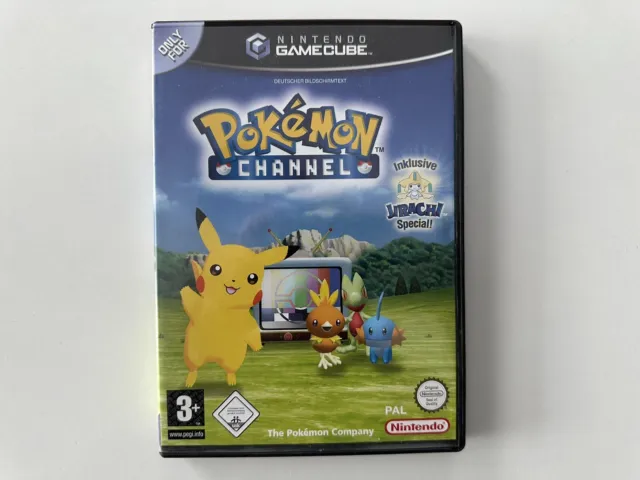 Nintendo Gamecube Spiel Pokémon Channel  OVP Top   . #F49