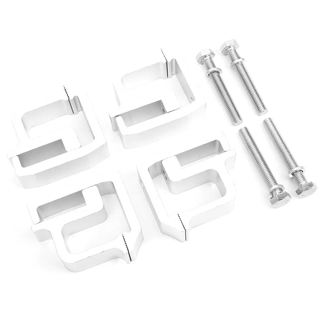 Car 4pcs Pickup Truck Cover Topper Clamps Heavy Duty Campers Shell Mounting
