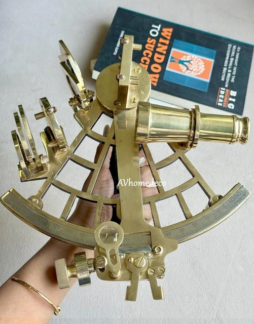 Boussole Marine En Laiton Massif – Astrolabe Nautique, Reproduction Vintage Faite Main