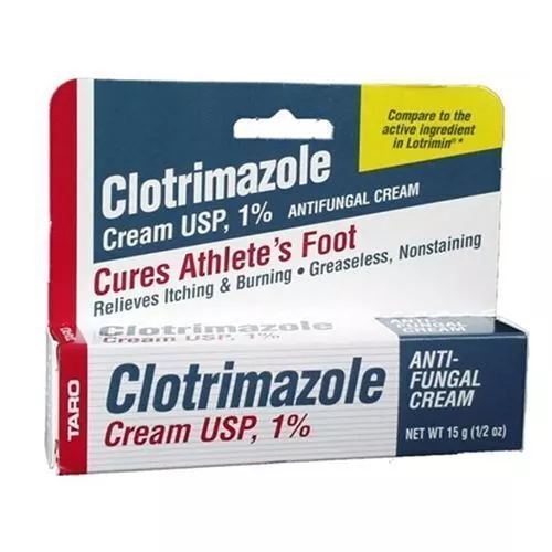 Clotrimazole Anti- Fongique Crème 1% 15 Grammes Par Taro