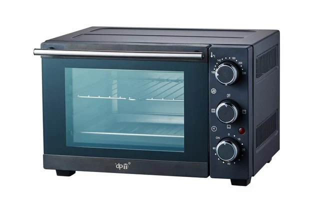 Forno Fornello da Cucina Elettrico Ventilato + Timer 1200 watt new chef 18 litri