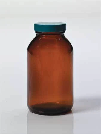 Qorpak Glc-02135 Boston Bottle,Wide Mouth,500 Ml,Pk12