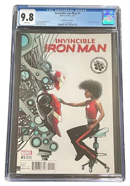 Invincible Iron Man #1 CGC 9.8 WH STEAM Variant