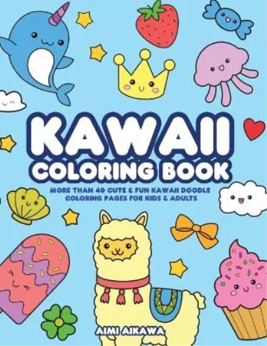 Aimi Aikawa Kawaii Coloring Book (Poche)
