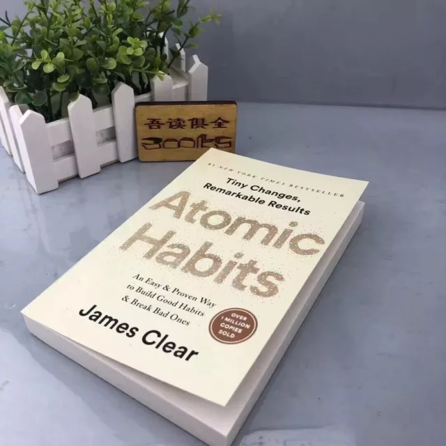 Atomic Habits by James Clear Build Good Habits & Break Bad Ones (Paperback)