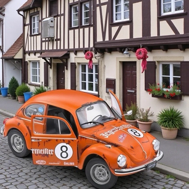 Volkswagen beetle 1303 de 1974 solido au 1/18