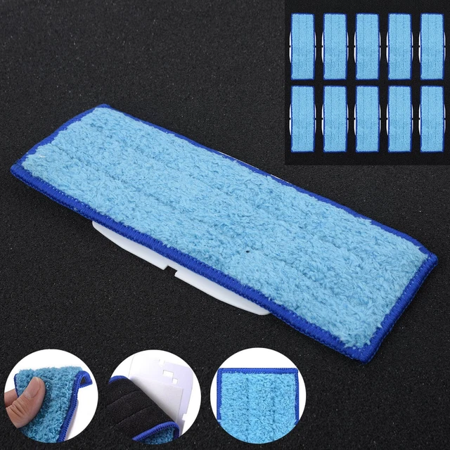 Tampons de nettoyage humides lavables, tampons humides, tissu sec pour iRobot Braava Jet 240 241, pièces de rechange pour Robot nettoyeur, kit de remplacement de chiffon  6