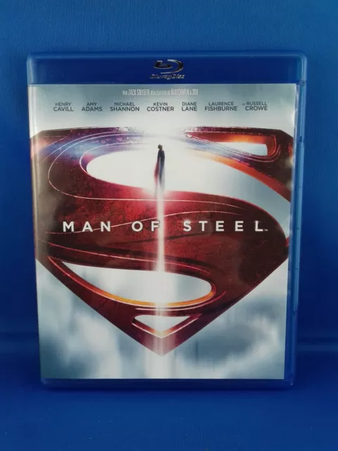 Blu-ray dc comics superman MAN OF STEEL