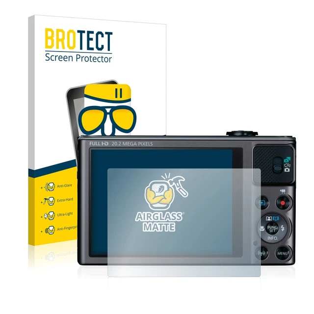 Anti-Riflesso Vetro Pellicola Protezione per Canon PowerShot SX620 HS Proteggi