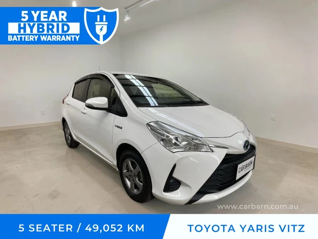 2017 Toyota Yaris Vitz 1.5L Hybrid 49,052 KM, 5-Year Hybrid Battery Warranty!