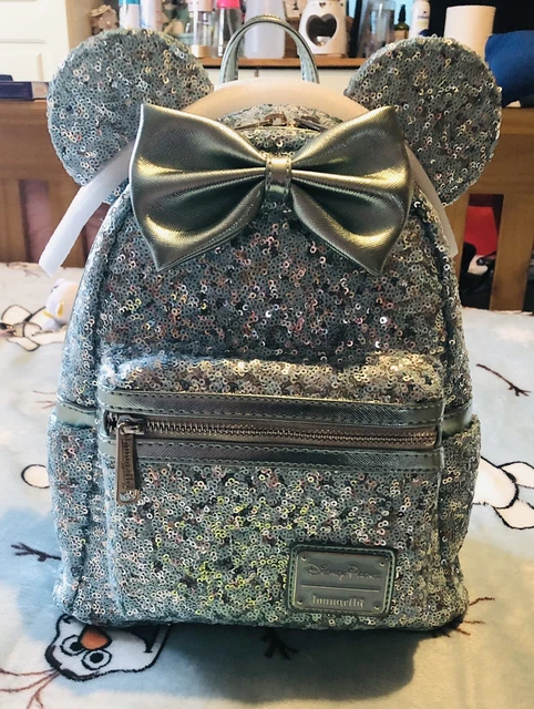 aqua sequin mini backpack Loungefly Disney The Little Mermaid Sequins Collection Mini-backpack, Amazon Exclusive From Walt Disneys The Little Mermaid EXCLUSIVE RESTOCK: Loungefly Disney 100