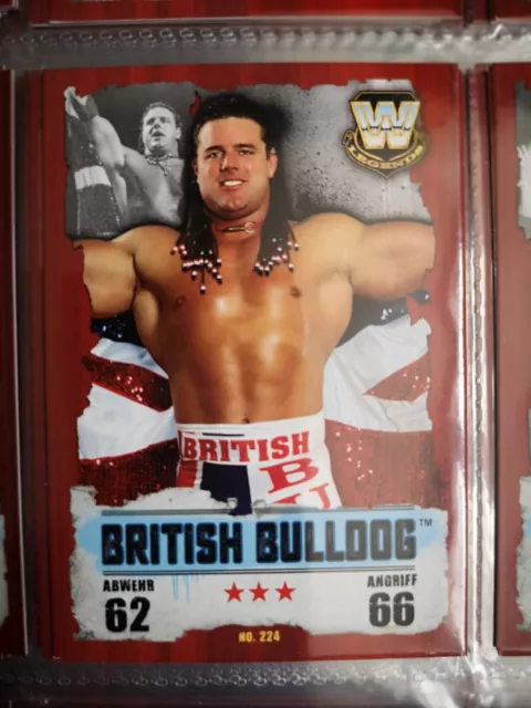 Bulldog Británico WWE TOPPS Slam Attax Takeover 2016 n.o 224