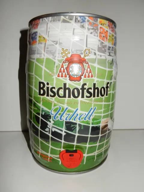 BISCHOFSHOF Urhell  SOCCER  Beer gallon from GERMANY (5 Liter) Empty keg !!