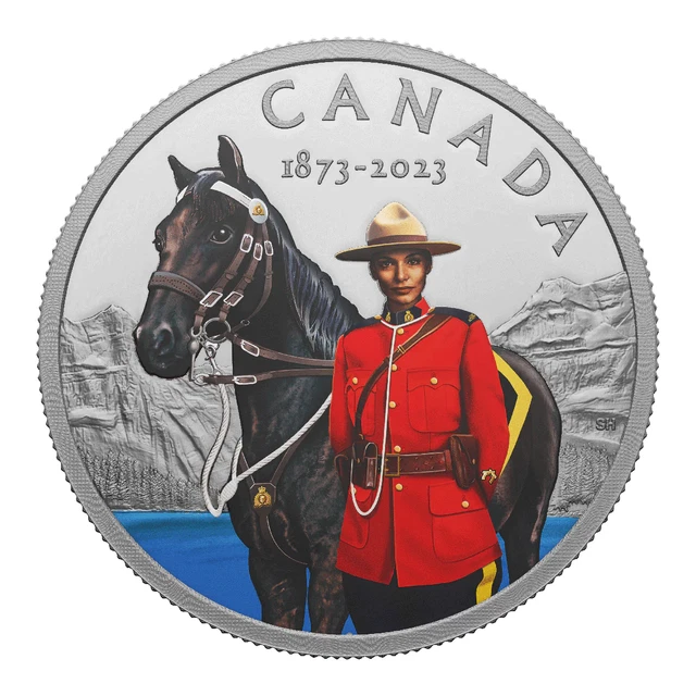 2023 $20 150th Anniversary of the RCMP - Pure Silver Coin | Royal Canadian Mint