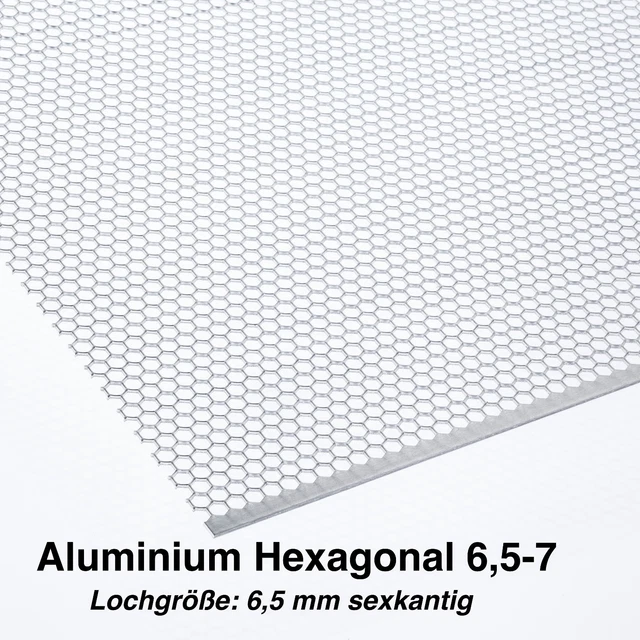 TG. 200 X 1000 X 0,8 Mm) GAH-ALBERTS, Lamiera Forata, Alluminio, 200 X 1000 X 0 - Foto 3