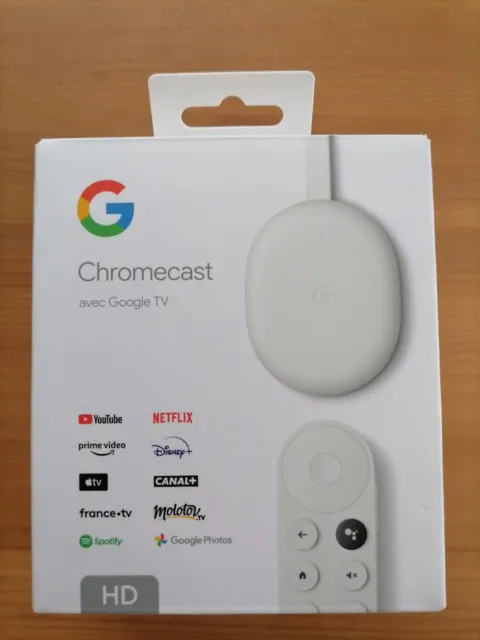 Chromecast avec Google TV (HD) - Appareil de streaming