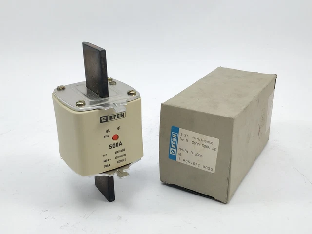 Efen 350780050 Fusible 500A 500V NH3 Gl