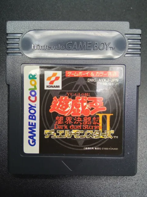 Yu-Gi-Oh! Duel Monsters II  KONAMI Nintendo Gameboy Japanese