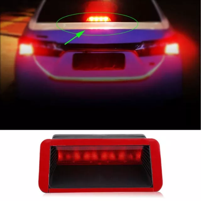 Universal Car High Mounted Brake Lights Brake Stop Rear Tail Light  Car