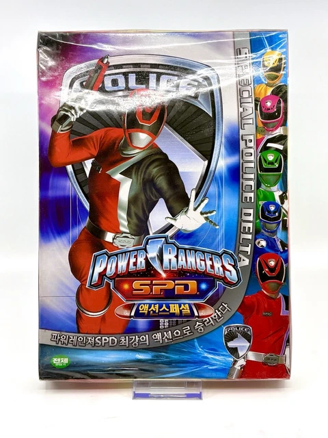 [VHS-KOREAN] POWER RANGERS S.P.D. SEALED, Korean Audio £71.47 - PicClick UK