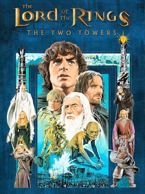 THE LORD OF The Rings The Two Towers - poster cm. 30 x 40 EUR 15,00 ...