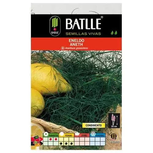 Semillas aromáticas de Battle - Eneldo (10g)