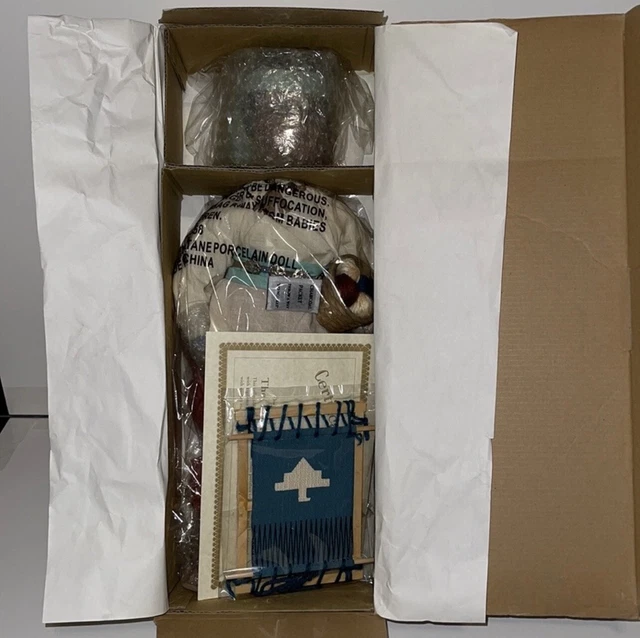 NIB The Heritage Signature Collection Elegant Natane Porcelain Doll