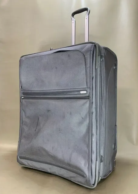 Used Tumi 22026S4 Silver 26" Wheeled Upright Expandable Medium Trip Suitcase 3