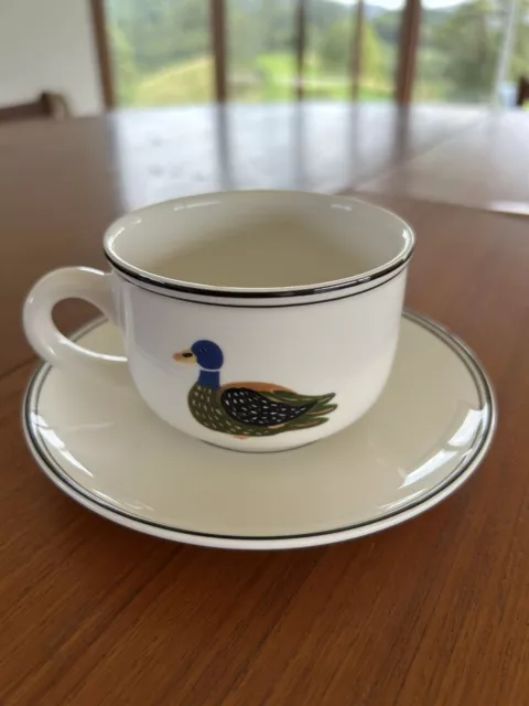 Villeroy & Boch Naïf Duck Village Tea Cup And Saucer Set