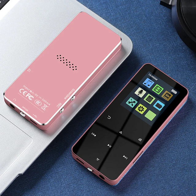 TFT Touch Bluetooth-compatible MP3 MP4 Player Video Walkman (Pink With 32G)