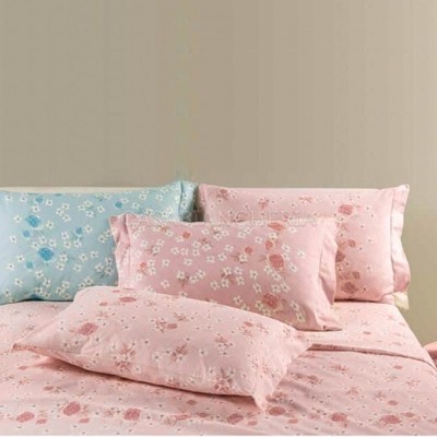 Singolo Green Patricia rose Gentle Breeze set copripiumino Cotone 