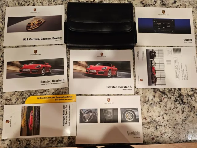 2009 2010 porsche boxster owners manual