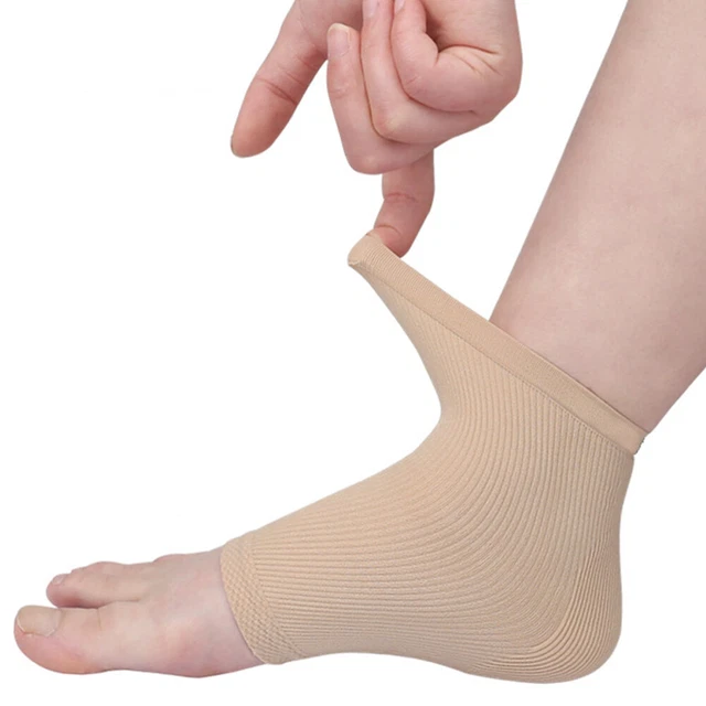 1 Pair Gel Heel Socks Moisturizing Heel Socks Cracked Feet Heel Socks Toeless