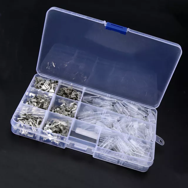 270PCS Assorted Electrical Insulated Crimp Terminal Connectors Spade Set