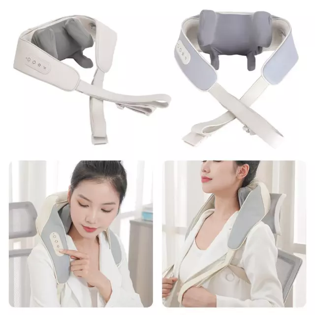 Massagers for Neck and Shoulder W/ Heat Goletsure Pain Relief Deep Knead