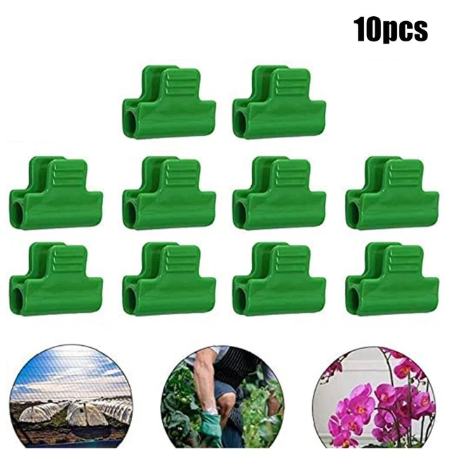 Gardez vos plantes de jardin en sécurité avec pack de 10 pinces en plastique d