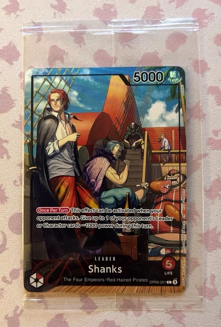 ONE PIECE TCG Shanks OP09-001 July 2025 PSA Magazine Promo