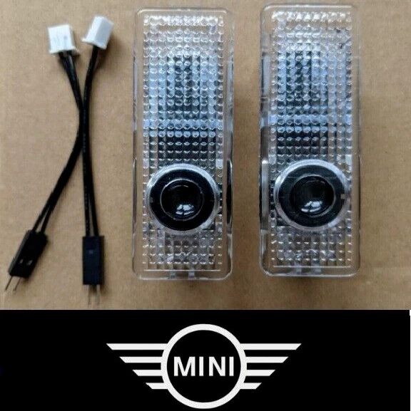 F54 MINI Cooper S LCI Logo Porta Ingresso Pozzetto Luci LED Pavimento