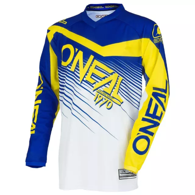 O'Neal Element Racewear MX Moto Cross Jersey Shirt Enduro MTB Downhill Motorrad 3