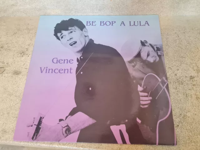LP vinyle 33t /  Gene Vincent – Be Bob A Lula (1985)