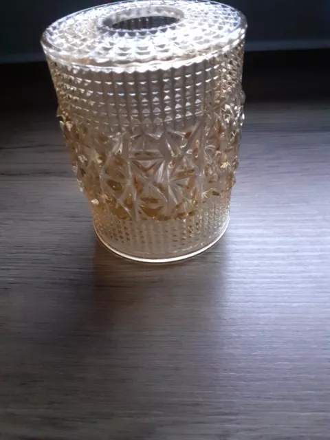1 Tulipe Globe En Verre  Lustre Lampe Lampadaire Art Nouveau Deco