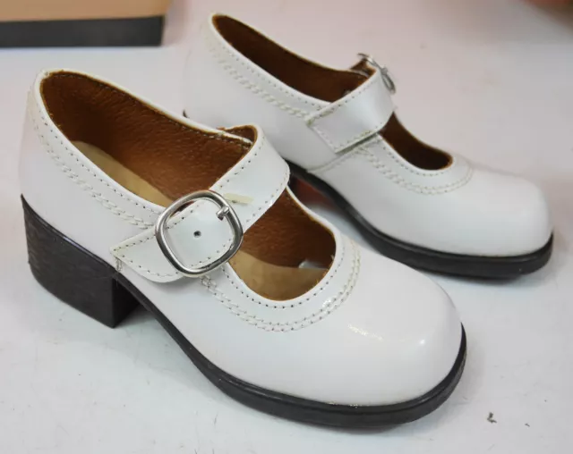 vintage Chaussures anciennes cuir 1950 enfants poupée neuve GEP taille 28
