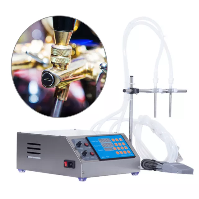 4L 0-60ml/s Liquid Automatic Filling Machine For Shampoo Oil Beer Water Filler