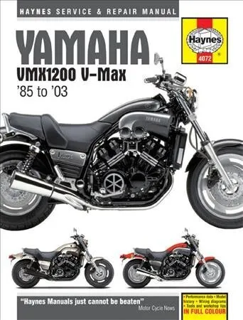 Haynes Yamaha Vmx1200 V-max 85 to 03, Paperback by Coombs, Matthew, Like New ...