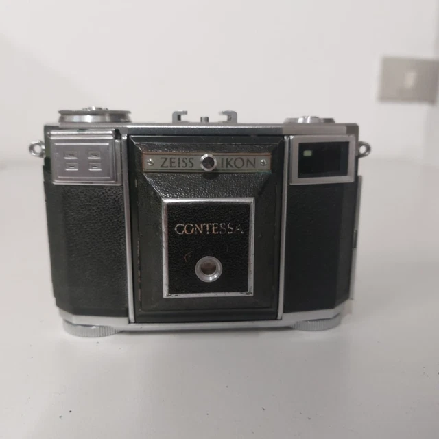 フィルムカメラ Zeiss Ikon Contessa tessar45mm f2.8 1円～【フィルムカメラ】ZEISS IKON CONTESSA Tessar 45mm F2