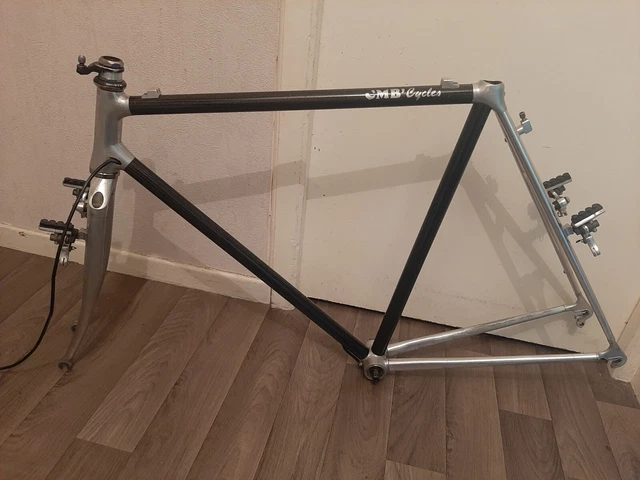 Cadre Vélo CMB Cyclotourisme 56x56cm Vintage - 2855g - Randonneur - Taille 56