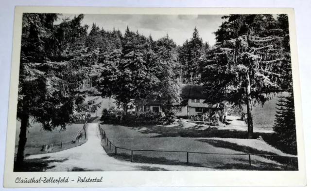 Alte AK +++ Clausthal-Zellerfeld - Polstertal, Zechenhaus (um 1935) +++ ungel.