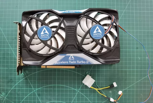 Grafikkarte GeForce 9800 GTX+ (512 MB Speicher) mit Arctic Accelero Twin Turbo 2