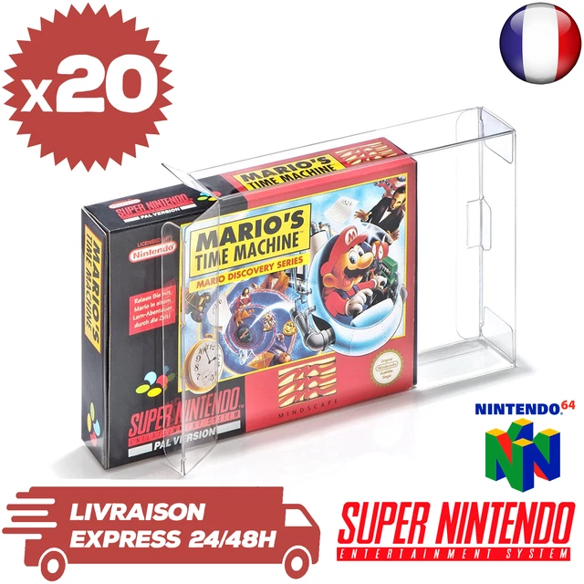Lot De 20 Boîtiers De Protection Crystal Box 0.3 Mm Pour Jeux PS2, Wii, GameCube, Xbox - Transparent - Neuf