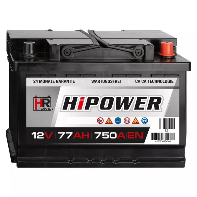 Berga Powerblock Autobatterie 12V 44Ah 44 Ah 544402 PKW